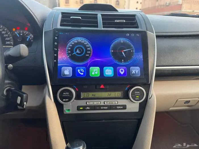 تويوتا كامري 2017 فل كامل GLX ابيض لولي 43