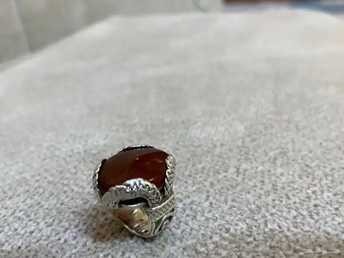 خاتم فضة للبيع مشروط من جميع الكسور 4