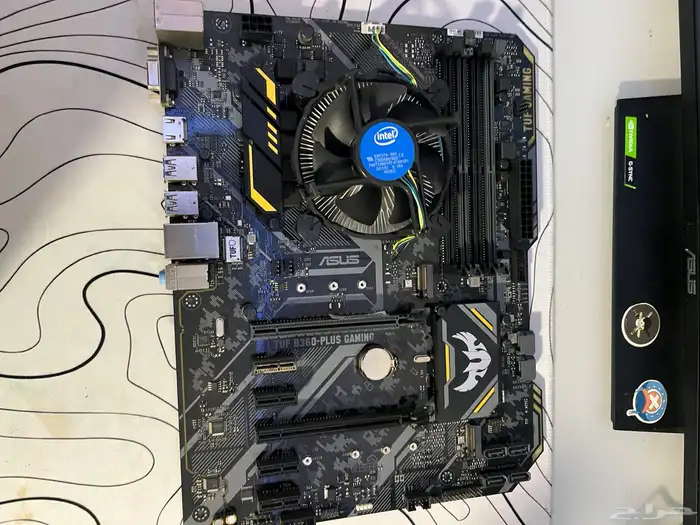 معالج i5 الجيل التاسع مع مذربورد 1