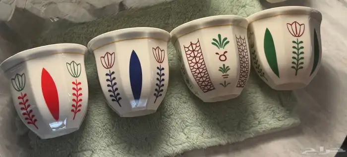 اكواب سيراميك فناجين 250 ملي   180 ملي . بسعر اقل من السوق 7