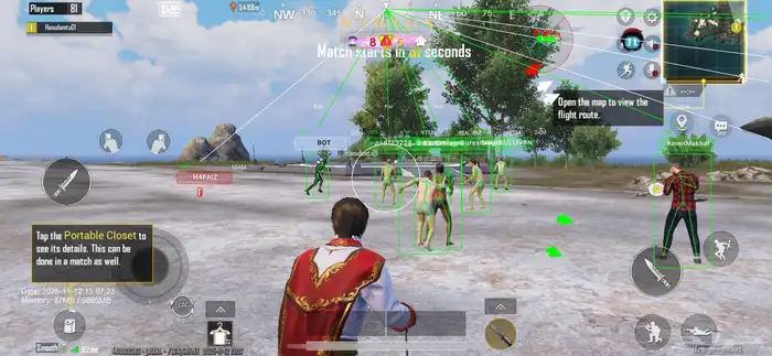 هاك ببجي آمن iOS واندرويد 0