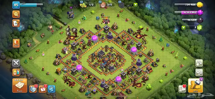 للبيع قريه كلاش اوكلانس بيع سمح 0