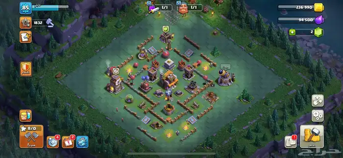 للبيع قريه كلاش اوكلانس بيع سمح 9