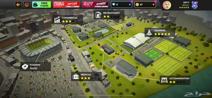 حساب دريم ليج رخيص وقوي تطوريه 5