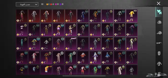 حساب ببجي للبيع 1