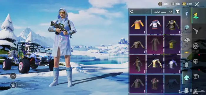 حساب ببجي قوي 8