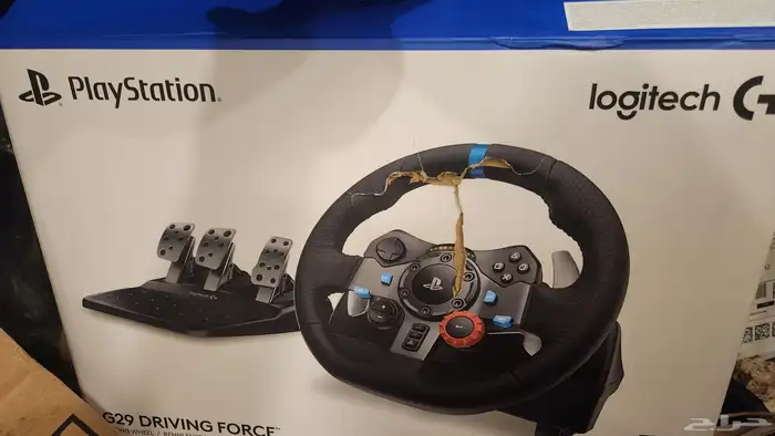 دركسون لوجيتك G29 يشتغل مع PS5 مع القاعدة 3