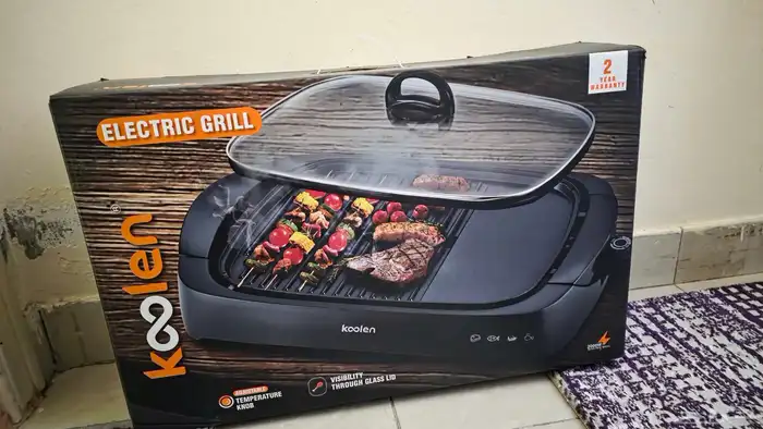 شوايه كهربائية تيفال مع غطاء زجاجي 0