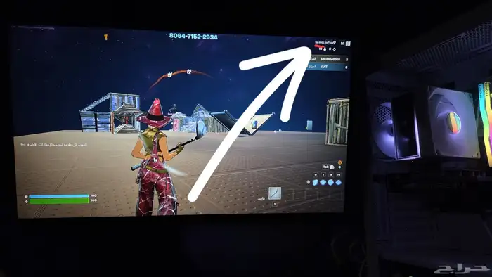 قيمنق بيسي   كومبيوتر العاب مع كامل ملحقاته 7