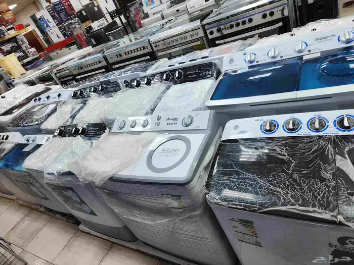 غسالات حوضين غسالة ملابس مع التوصيل مجاني فوري غسالات تماتيك 11