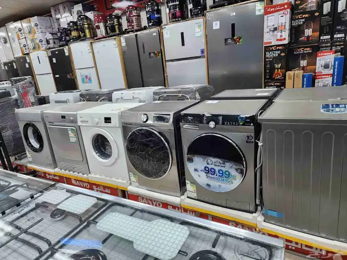 غسالات حوضين غسالة ملابس مع التوصيل مجاني فوري غسالات تماتيك 8