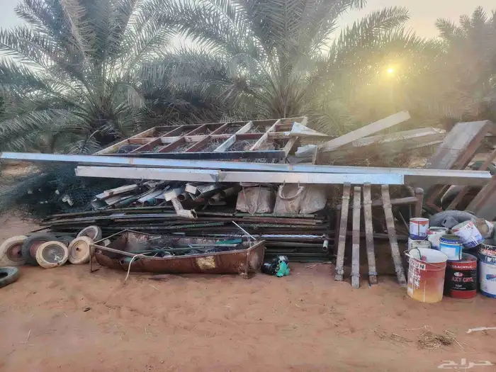 سكراب حديد وبلاستيك للبيع 3