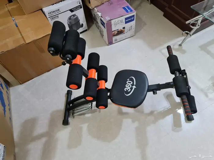 جهاز الغزال الطائر وجهاز تمارين بطن 9