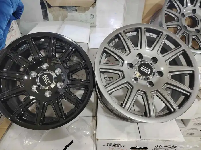 جنوط جمس كويتي مقاس 17 مع كفرات حجري 3