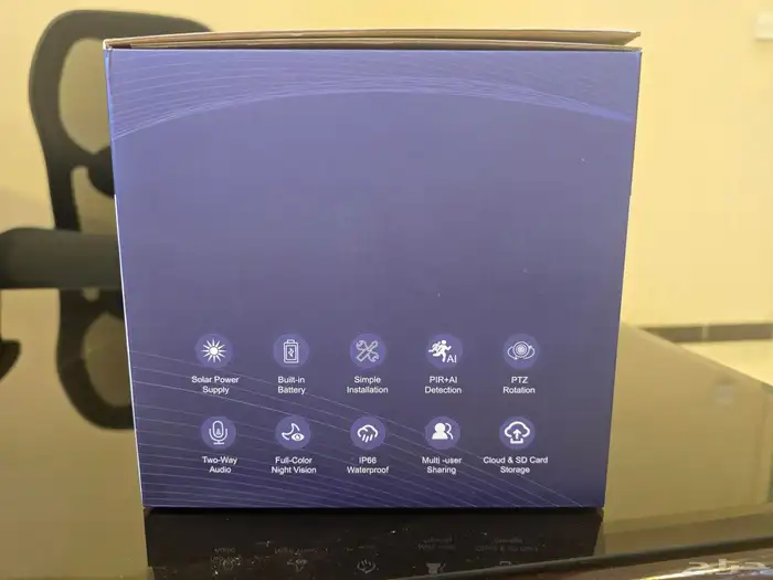 كاميرا طاقه شمسية الزوم PTZ 20X 4