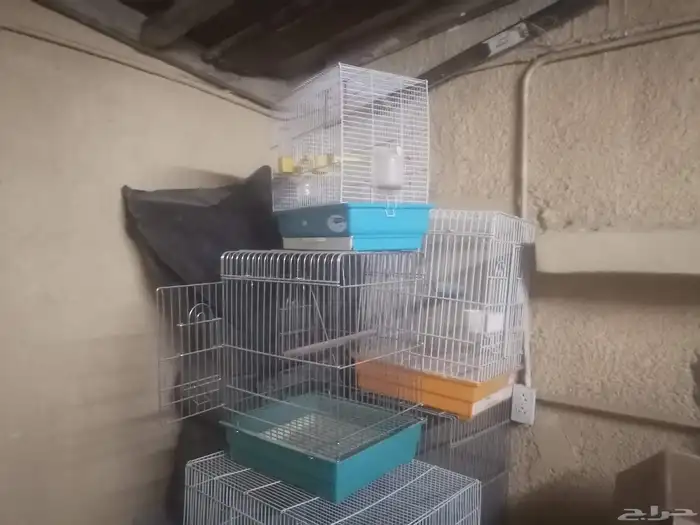 للبيع وعلى السوم اقفاص لجميع أنواع الطيور وبأحجام مختلفة 1