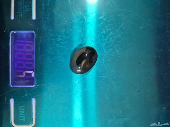 حجر عقيق مصور - وجه طفل و وجه رجل 2