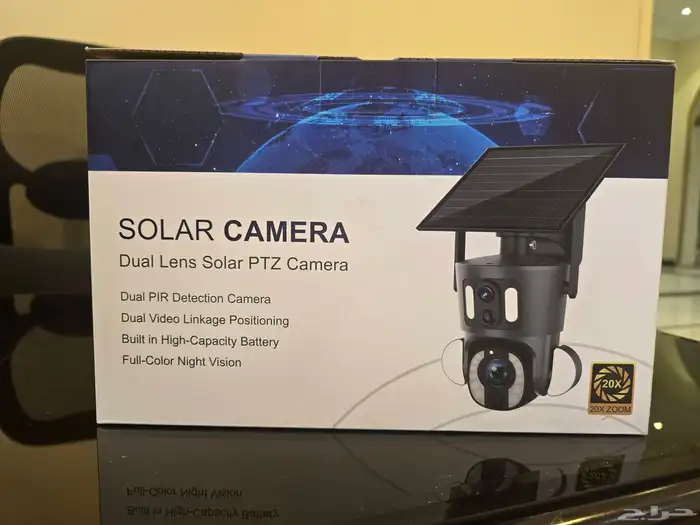كاميرا طاقه شمسية الزوم PTZ 20X 3