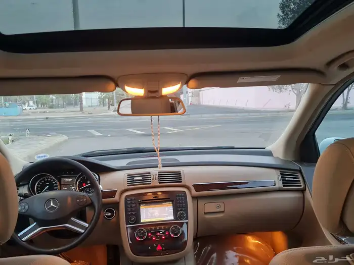 مرسيدسR350 موديل 2012 المحرك ستة سلندر جفالي 12