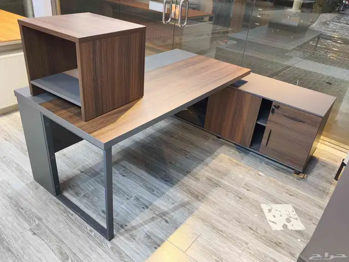 مكتب مدير طقم كامل مع دولاب مكتب اداري مكاتب مودرن 3