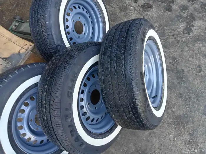 جنوط ددسن مرسيدس سته مسمار مع كفرات خط صيني دعست يوكوهاما 15 6