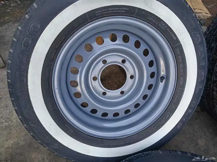 جنوط ددسن مرسيدس سته مسمار مع كفرات خط صيني دعست يوكوهاما 15 3