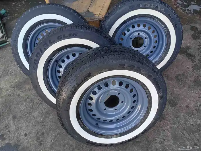 جنوط ددسن مرسيدس سته مسمار مع كفرات خط صيني دعست يوكوهاما 15 1