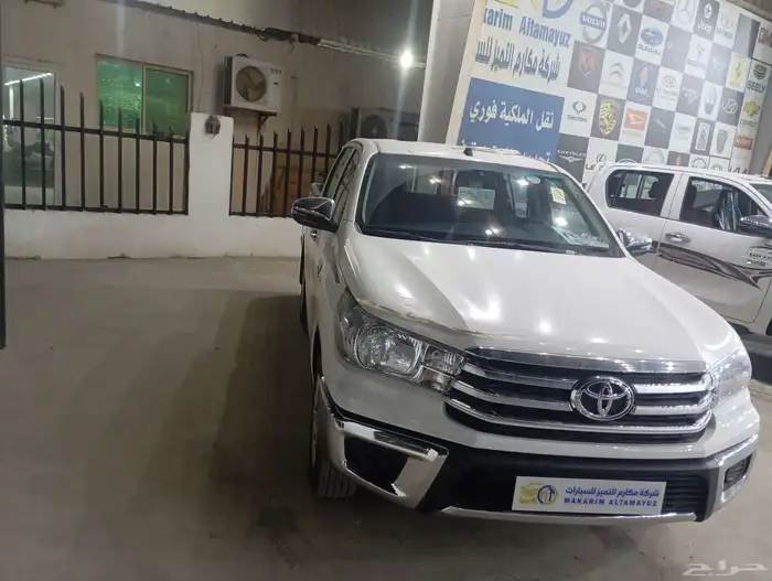 متوفر تويوتا هايلكس غمارتين ديزل بدون دبل موديل 2025 1