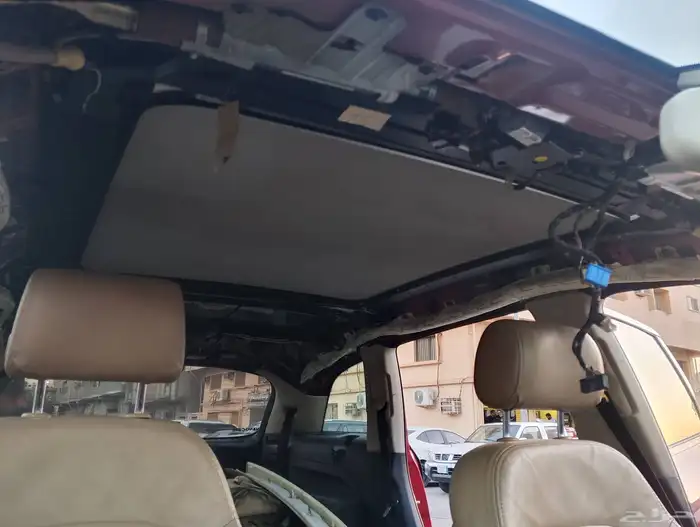 تغيير الداخلية لسيارة أودي سقف شموا أسود مع خياط طارة لونين 5