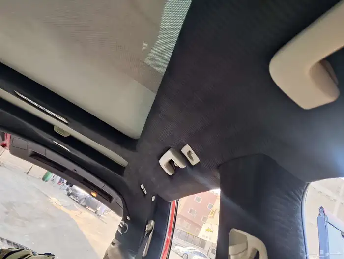 تغيير الداخلية لسيارة أودي سقف شموا أسود مع خياط طارة لونين 12