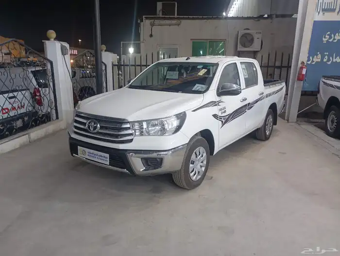 متوفر تويوتا هايلكس غمارتين ديزل بدون دبل موديل 2025 0