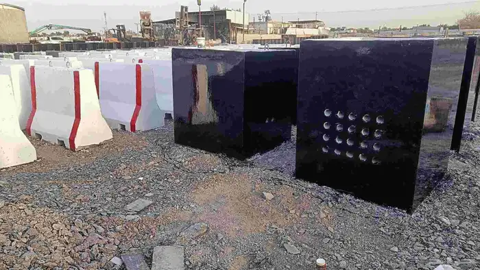 نيوجرسي قواعد اناره مصدات سيارات مناهيل سفتي انترلوك 2