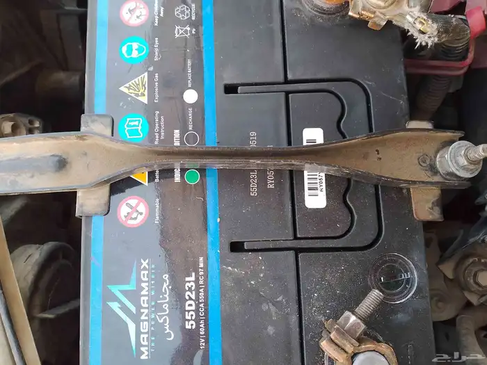 بطاريه جديده مع الضمان مقاس 55 1