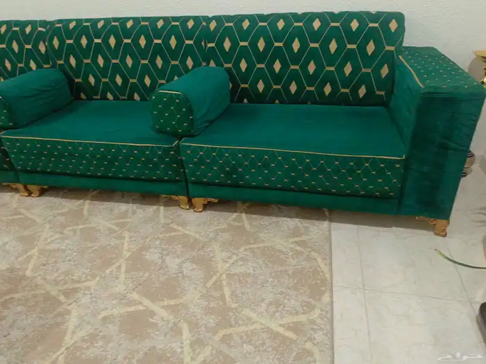 كنب ازرق وكنب اخضر 6