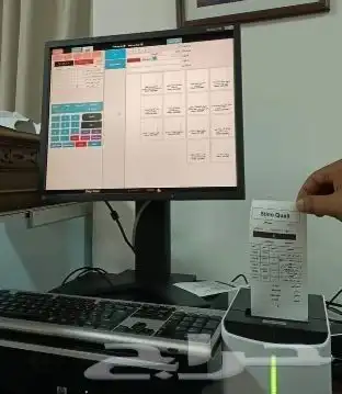 جهاز كاشير جديد ضمان سنتين 0