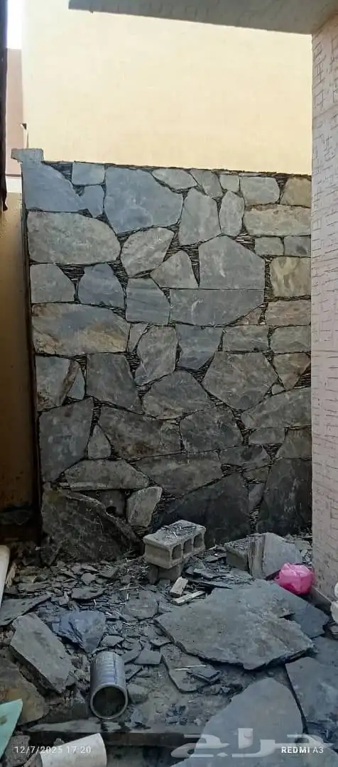 تلبيس حجر تراث قديم طبيعي انواع الحجر وشغل علا اشرط 4