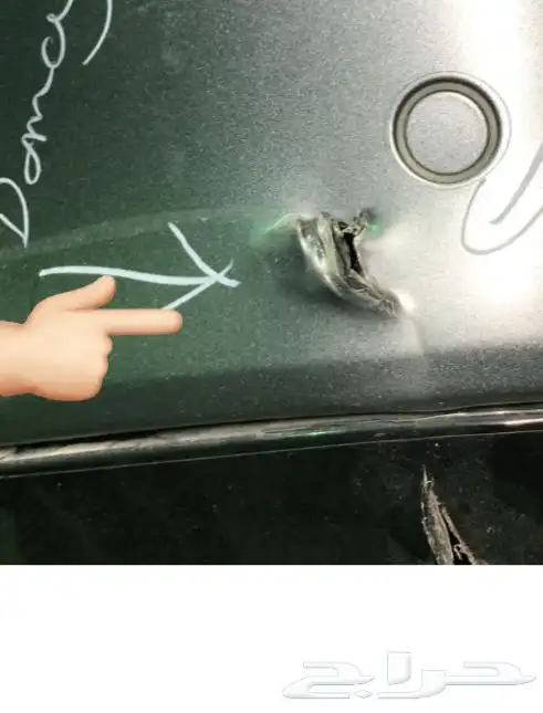 صدام خلفي مرسيدس 2023 SE   حالة ممتازة 7