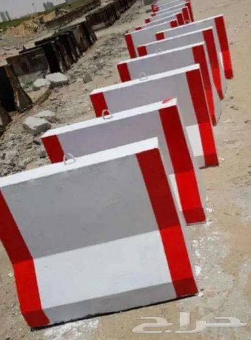 حواجز صبات خرسانية 3