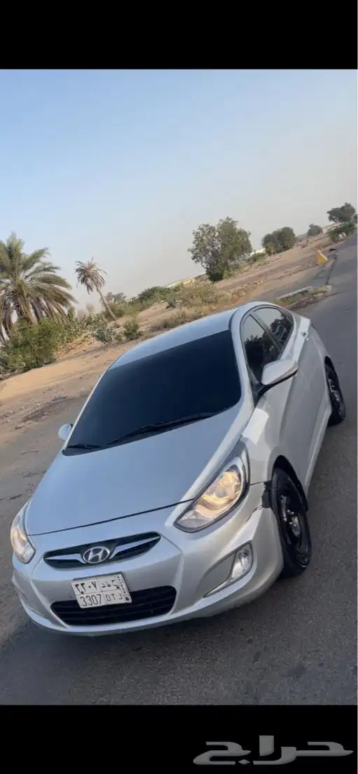 اكسنت للبيع مكينه قير شرط الشرط السياره ماتبي شي لي الصامل 1