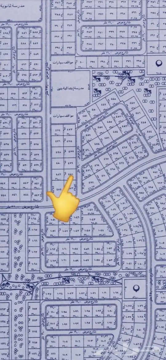 للبيع نص ارض في مخطط جوهرة العروس الجزء 2ك حي الجزيرة مس310م 3