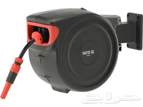 خرطوم ماء حديقة معلق بسحب تلقائي - طول 15 متر YT-90100 0