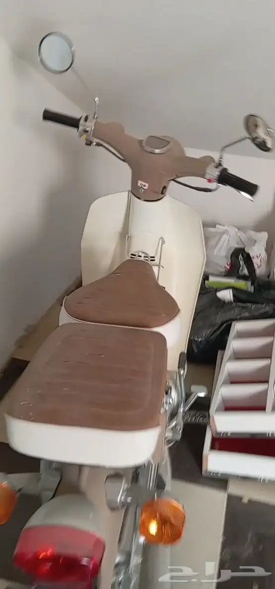 مكنه موتوسيكل للبيع لاعلى سعر مشتغلش غير اسبوع فقط واتركنت 5