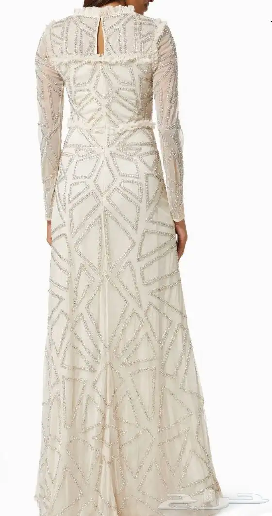 فستان طويل بأكمام 1