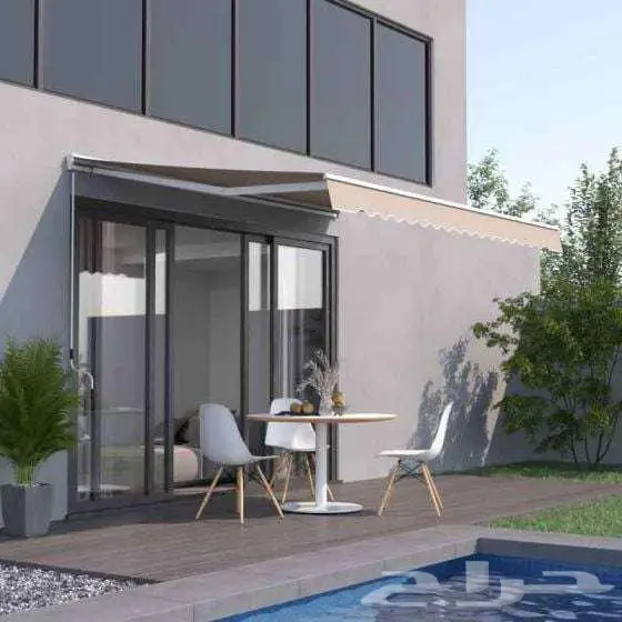 مظلات ديكورية للمطاعم ثابتة او متحركة 11