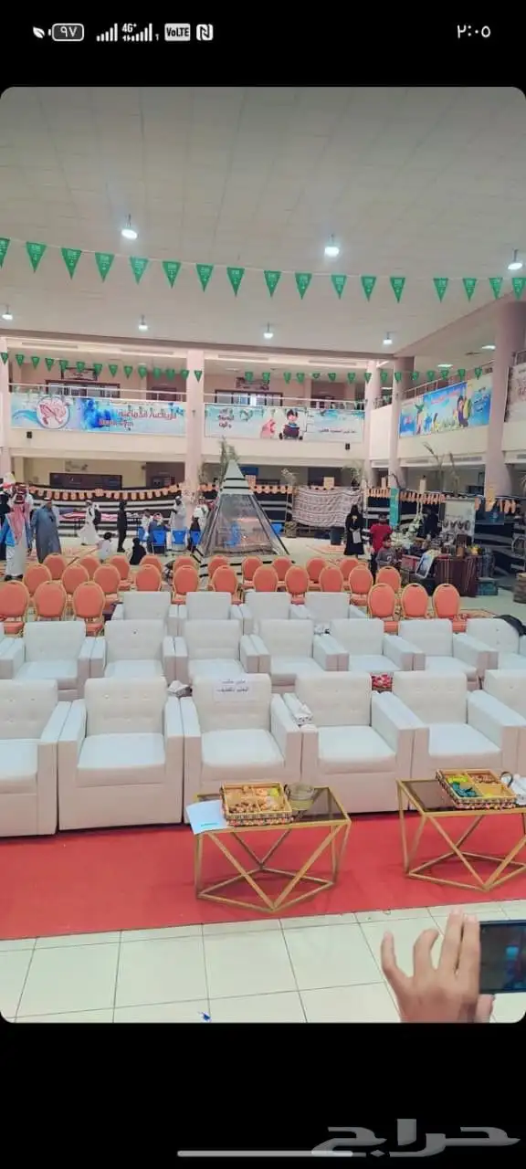 تأجير جلسات شعبية تأجير كراسي ملكي تأجير طاولات وكراسي وكنب 2