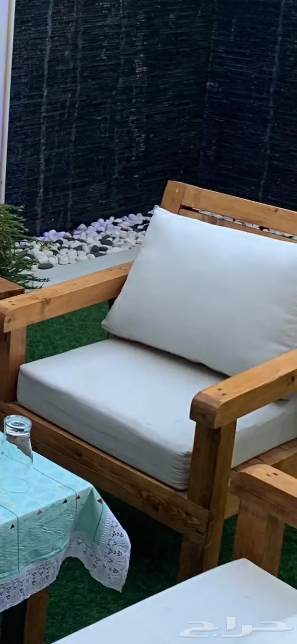 جلسه خارجيه خشب بجوده عاليه 5