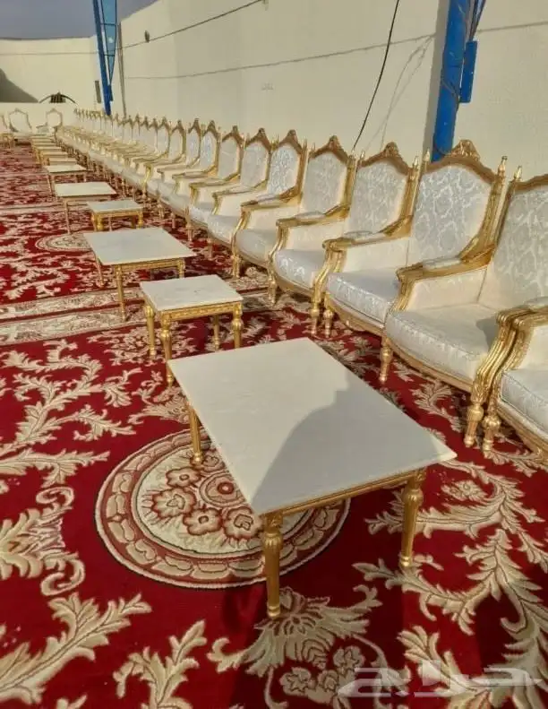 تاجير جلسات شعبيه تاجير كراسي وطاولات تاجير كنب مفرد 8