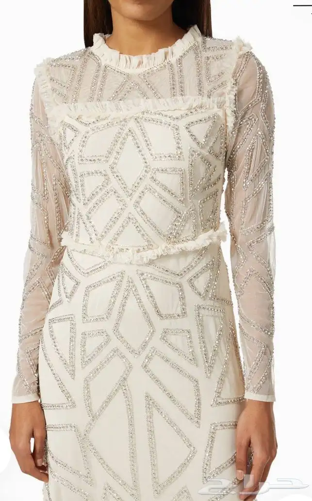 فستان طويل بأكمام 3