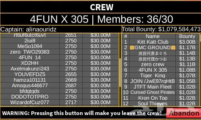 لقب ملك القراصنة بلوكس فروت 6