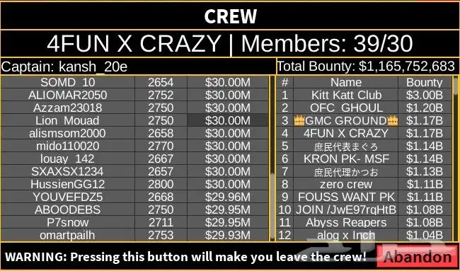 لقب ملك القراصنة بلوكس فروت 3